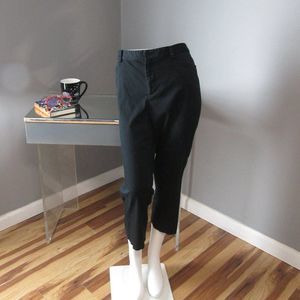 Lauren Ralph Lauren Black Cropped Pants Size 14P